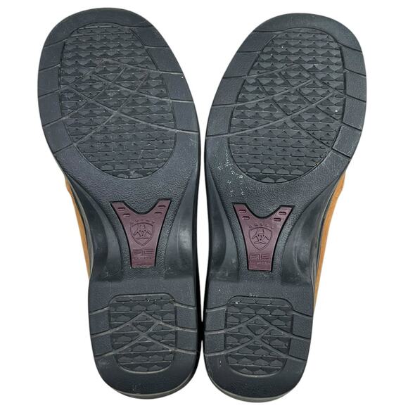 Ariat Women’s Mendocino Brown Leather Tassle Clog Size US 8 - Picture 9 of 10